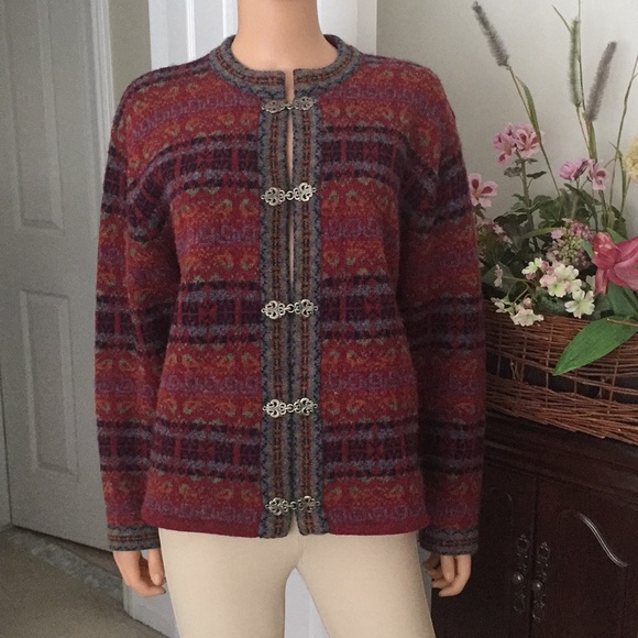 Cambridge dry goods Nordic wool cardigan - Picture 2 of 8